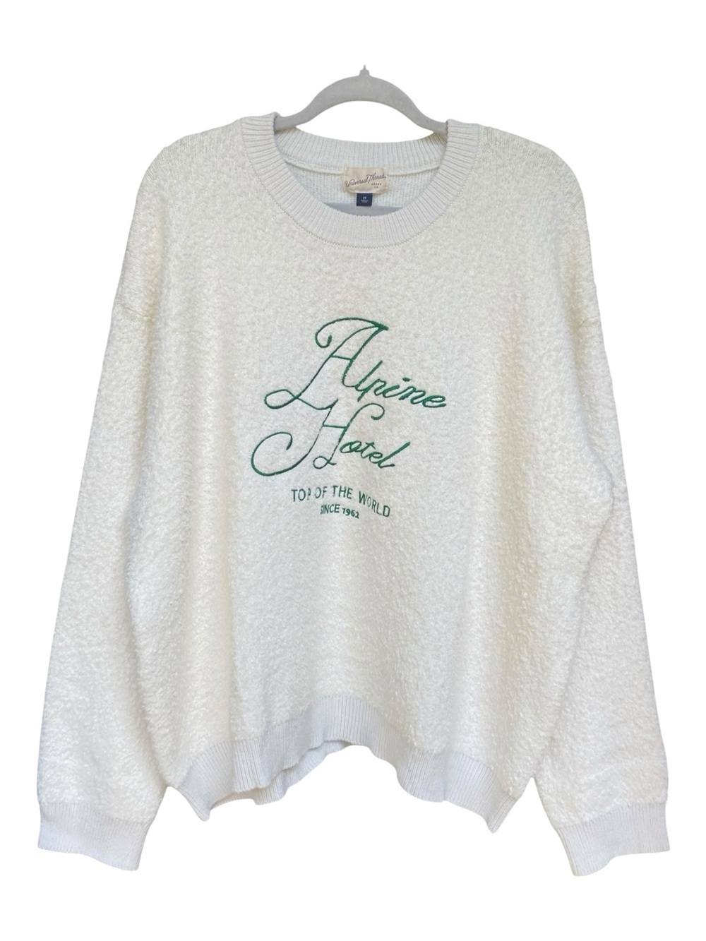NWT Universal Thread Alpine Hotel Sherpa Sweatshirt Womens Plus Size 2X